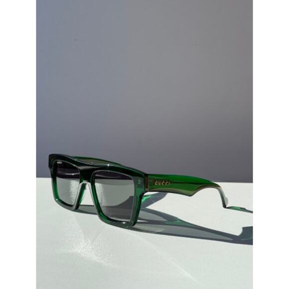 NEW Gucci GG0962S Green Limited Edition Unisex Sunglasses - Picture 7 of 8